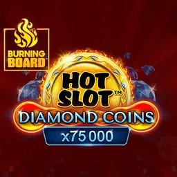 Hot Slot&trade;: Diamond Coins Burning Board&trade;